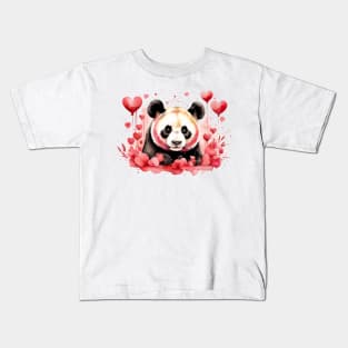 Panda Love Fiesta Kids T-Shirt